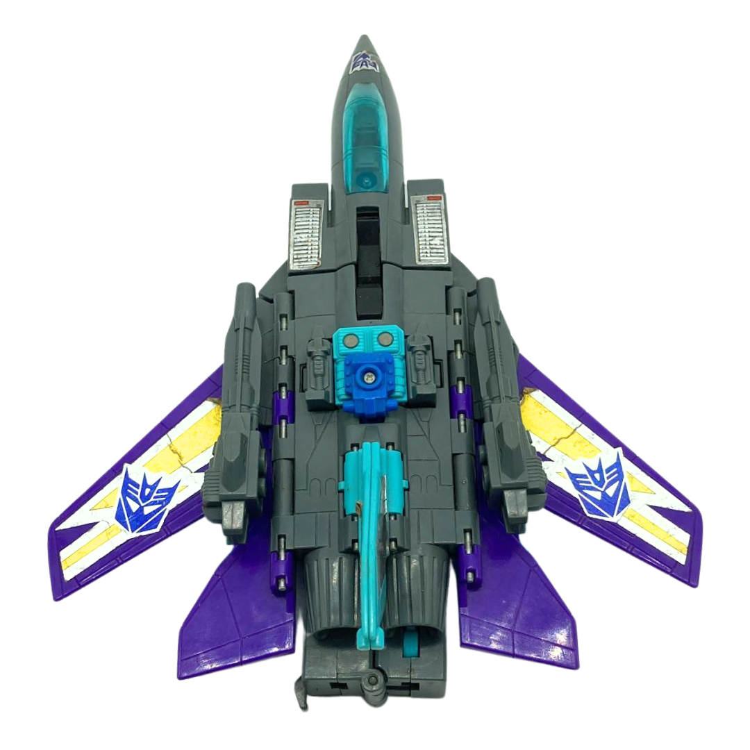 G1 Transformers Darkwing and Throttle complete Decepticon