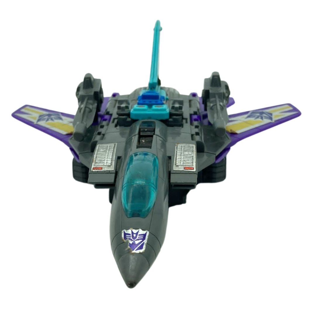 G1 Transformers Darkwing and Throttle complete Decepticon