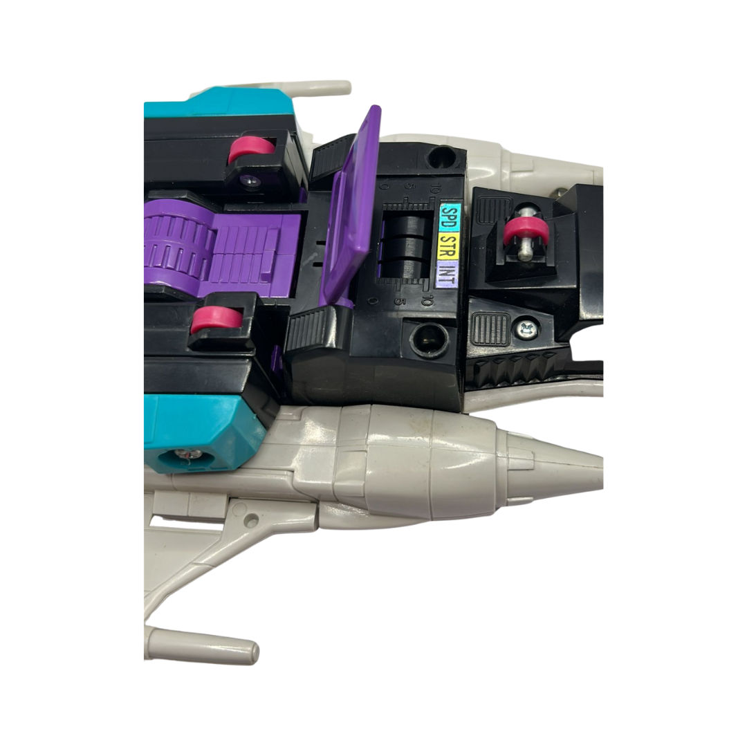 Transformers G1 Snapdragon main body & cockpit cover Headmaster Decepticon 411A