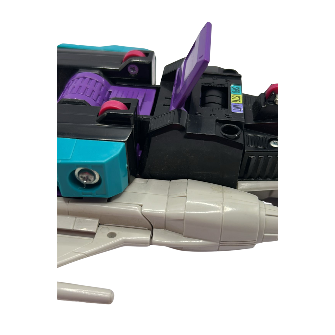 Transformers G1 Snapdragon main body & cockpit cover Headmaster Decepticon 411A