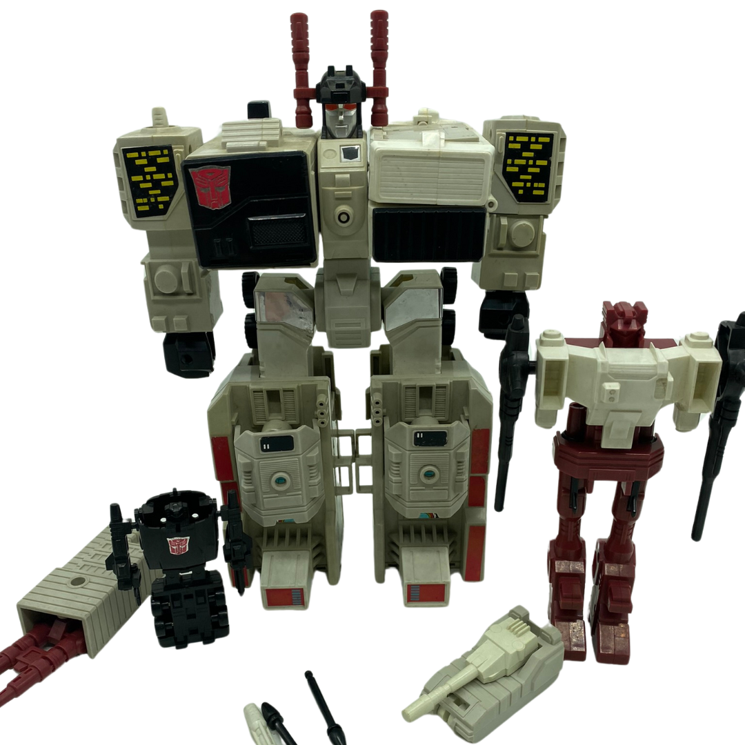 Vintage Transformers G1 Autobot City Metroplex complete 236A