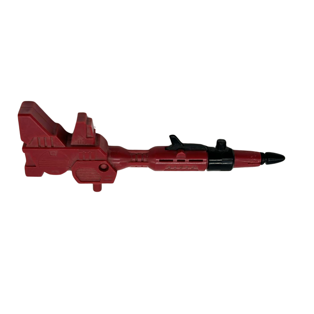 G1 Transformers Metroplex red gun & missile parts 422