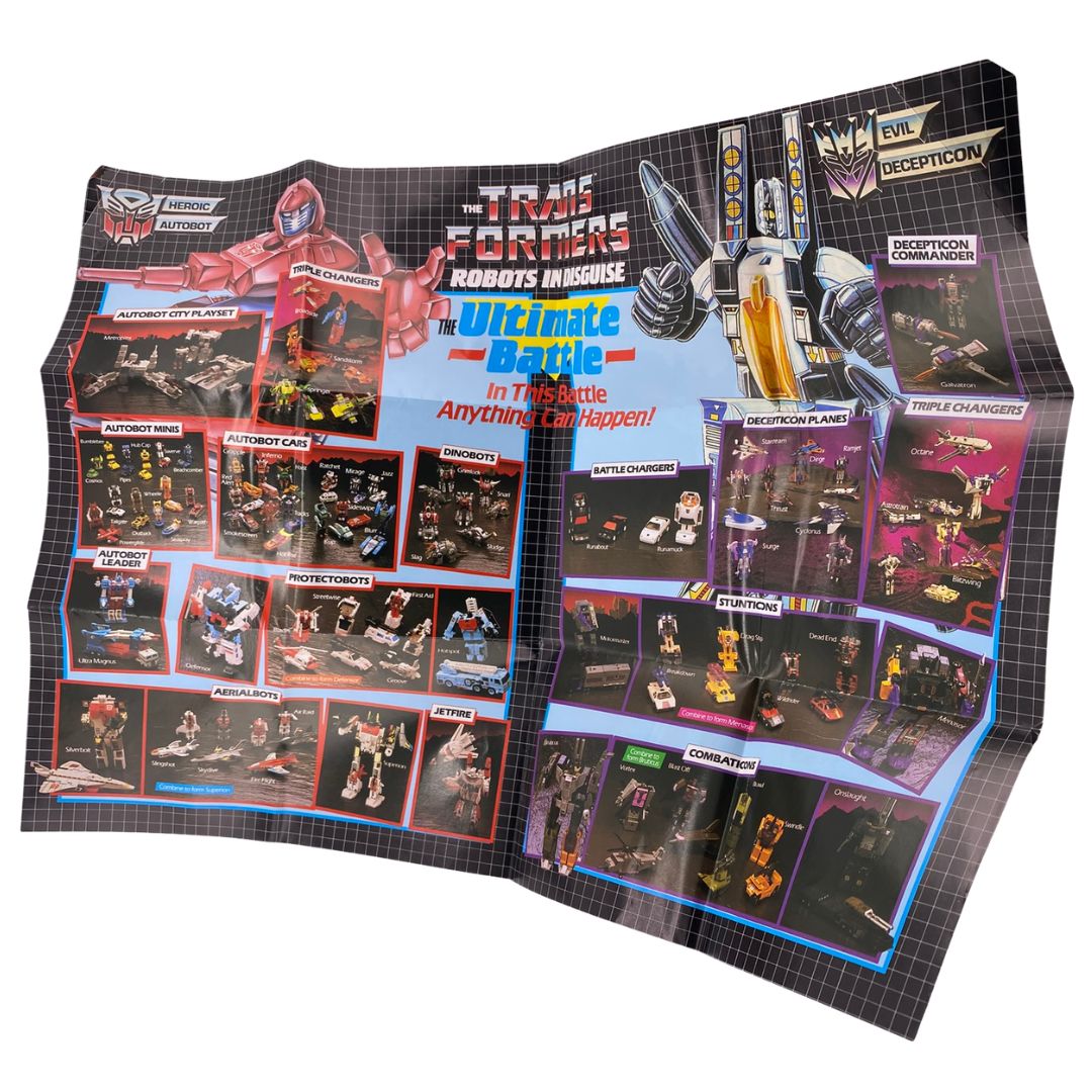 G1 Transformers Product poster Ultimate Battle Ultra Magnus VS Galvatron 18
