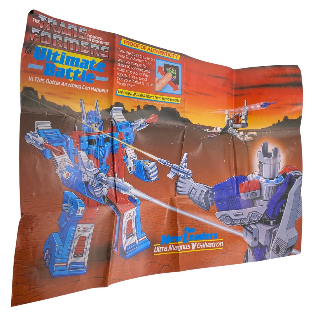 G1 Transformers Product poster Ultimate Battle Ultra Magnus VS Galvatron 18