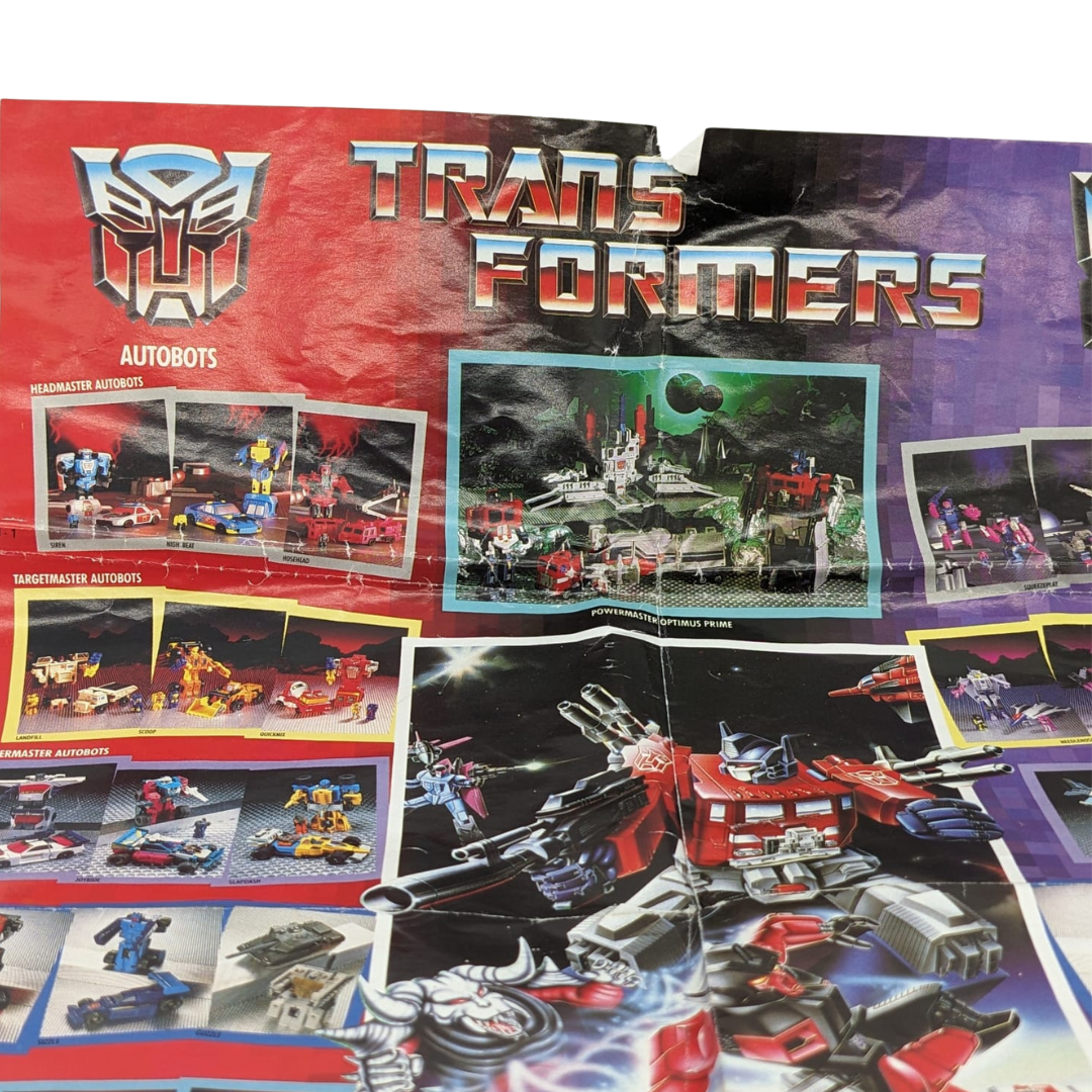 G1 Transformers Product poster Powermasters, Headmasters, Targetmasters 349