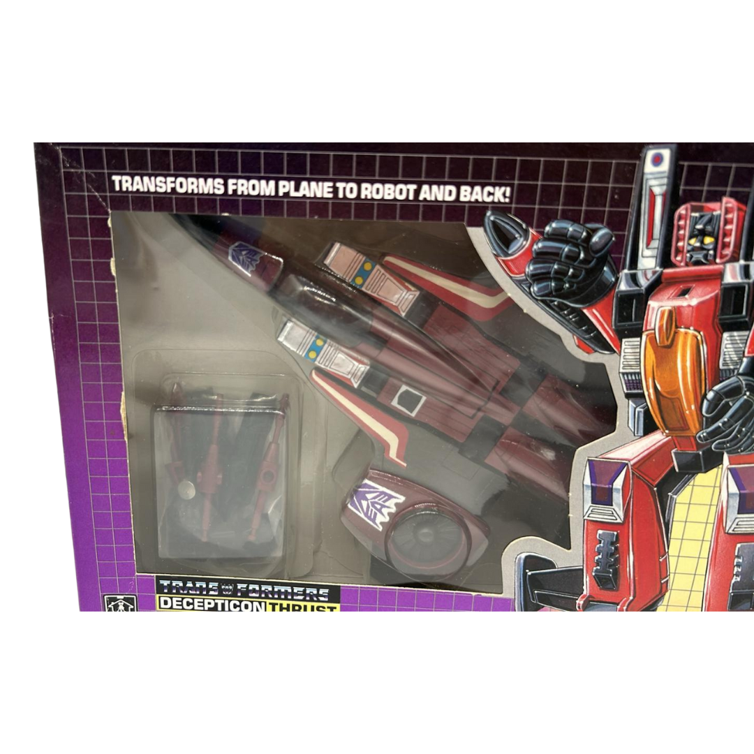 G1 Transformers Thrust complete with box & inserts 410