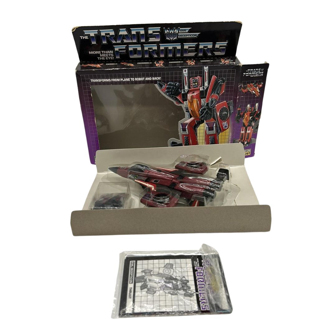 G1 Transformers Thrust complete with box & inserts 410