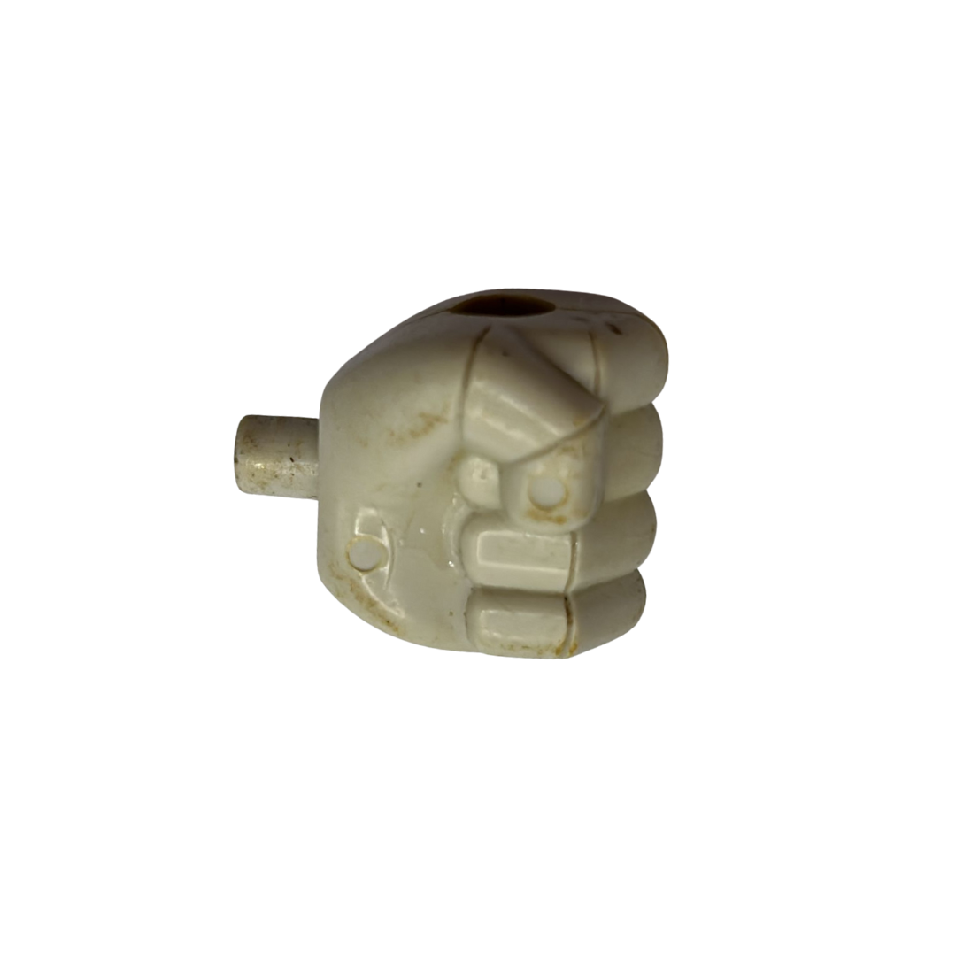 Transformers G1 Ultra Magnus white LEFT fist part (larger fist) 90
