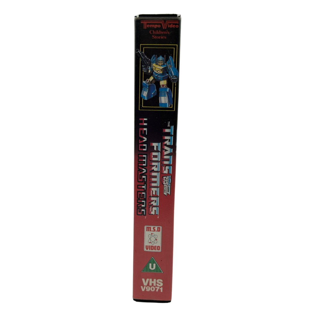 Transformers Headmasters video, The Rebirth Parts 1, 2 and 3 VHS , 1988