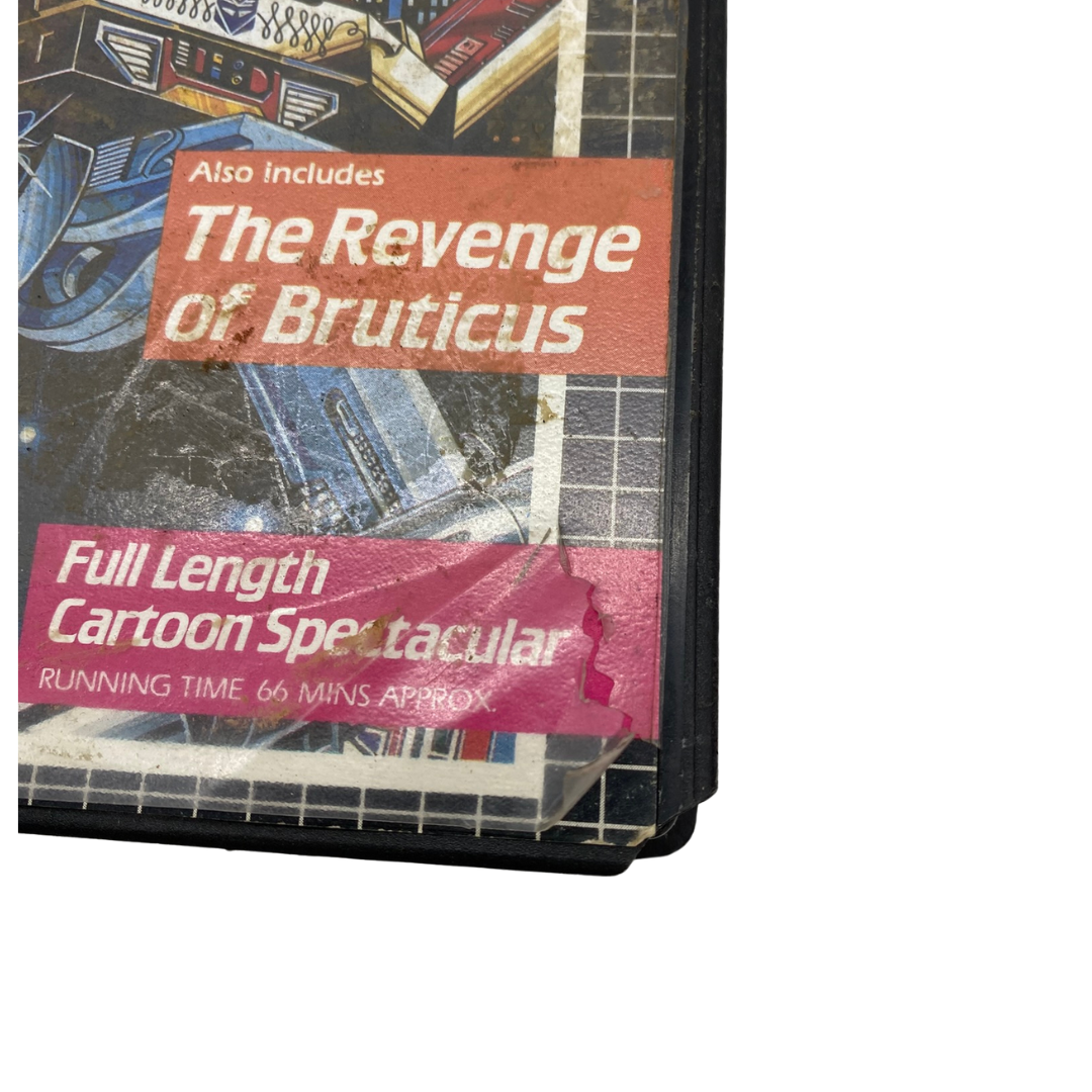 Transformers Dinobot Island & The Revenge Of Bruticus VHS Video cassette PAL