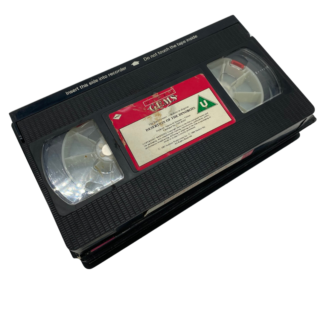 Transformers Dinobot Island & The Revenge Of Bruticus VHS Video cassette PAL