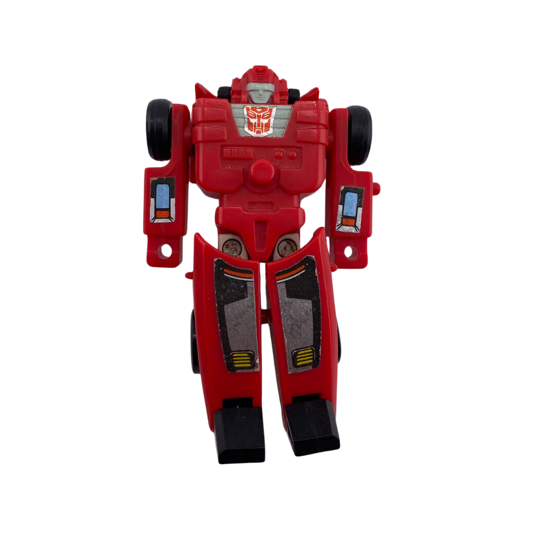 Vintage Transformers G1 Vroom Pretender Autobot motorcycle and sidecar complete