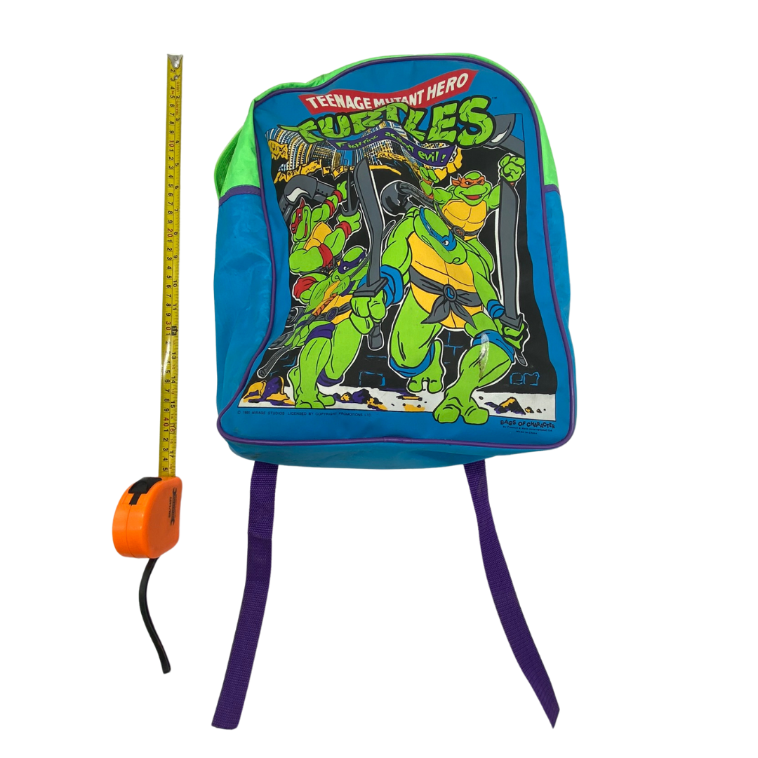 Vintage Teenage Mutant Ninja Turtles TMNT rucksack, back pack bag 2