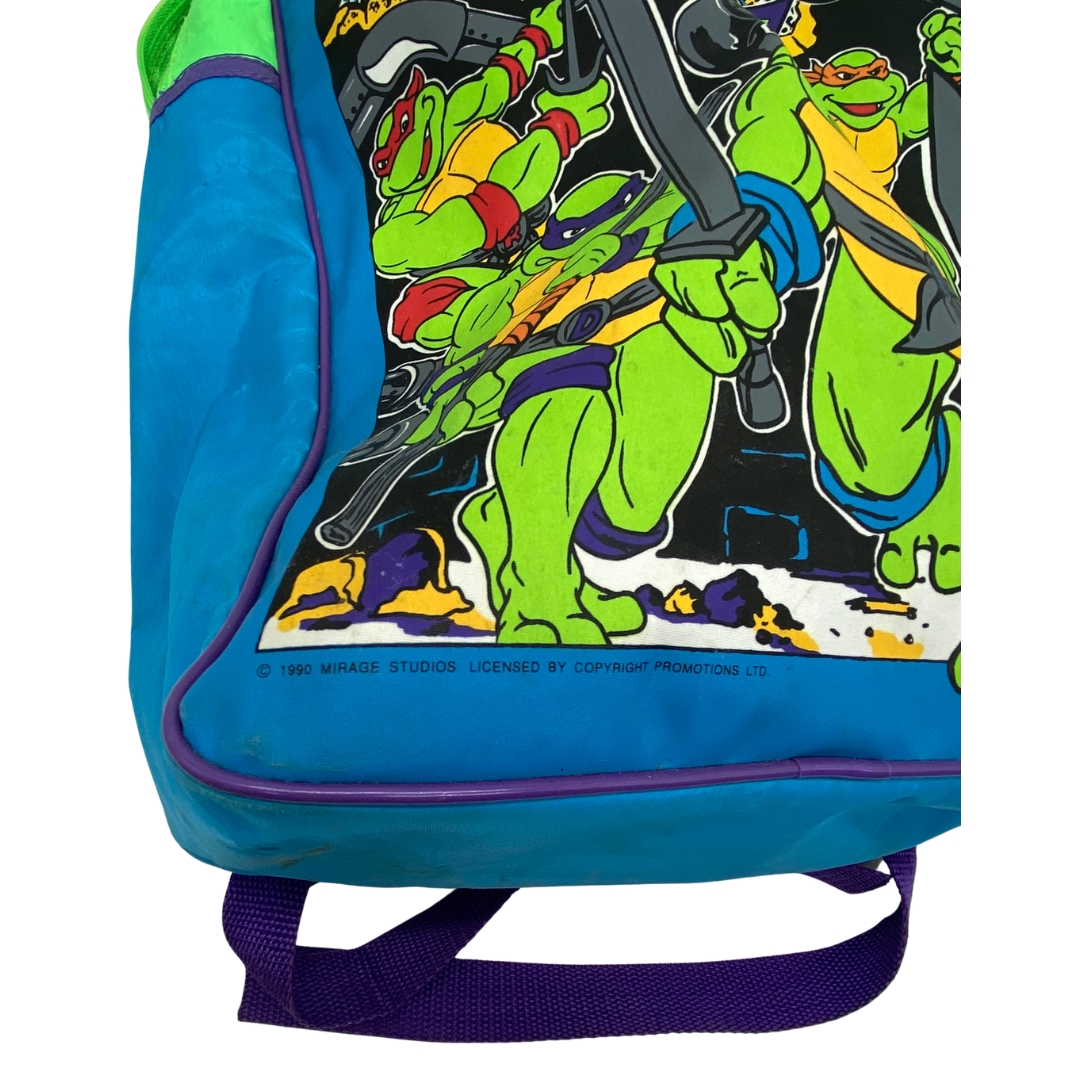 Vintage Teenage Mutant Ninja Turtles TMNT rucksack, back pack bag 2