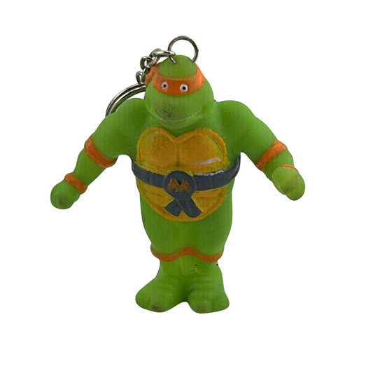 Teenage Mutant Ninja Turtles Michaelangelo vintage keyring 384