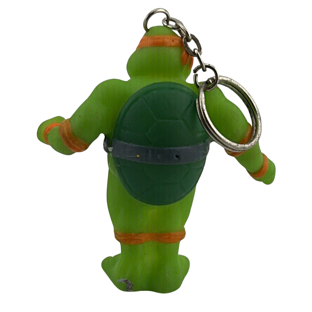 Teenage Mutant Ninja Turtles Michaelangelo vintage keyring 384