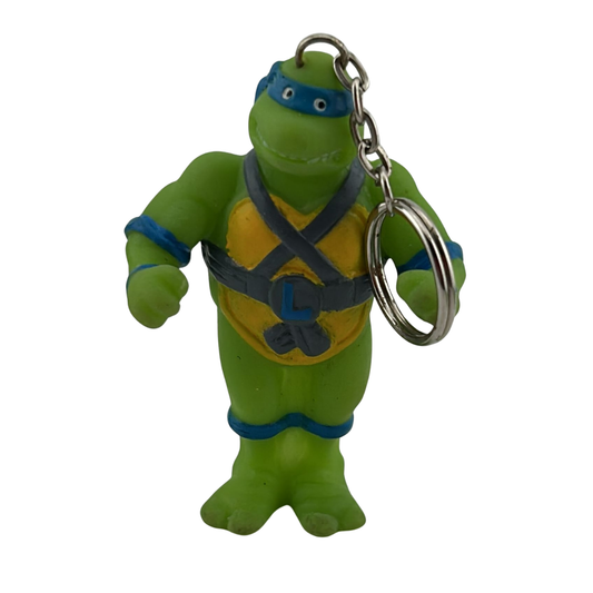 Teenage Mutant Ninja Turtles Leonardo vintage keyring 384