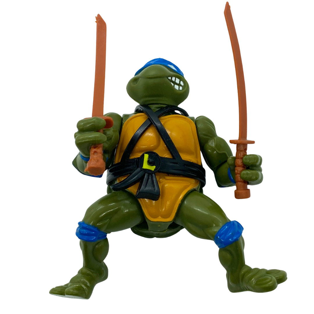 Teenage Mutant Ninja Turtles Leonardo original figure with swords Playmates