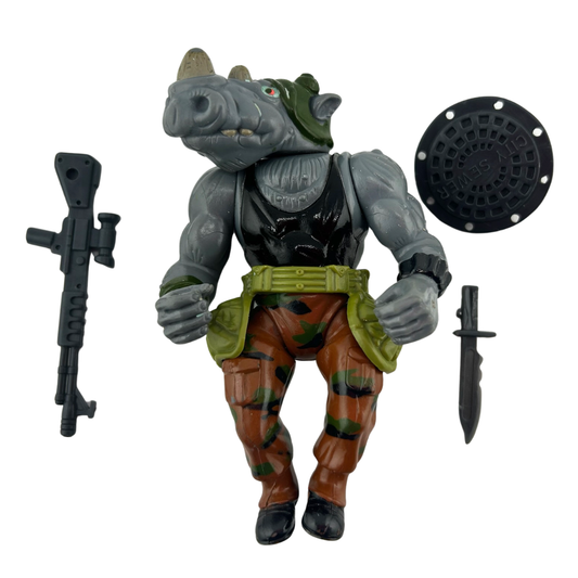 Teenage Mutant Ninja Turtles Rocksteady complete TMNT Rhino original 320