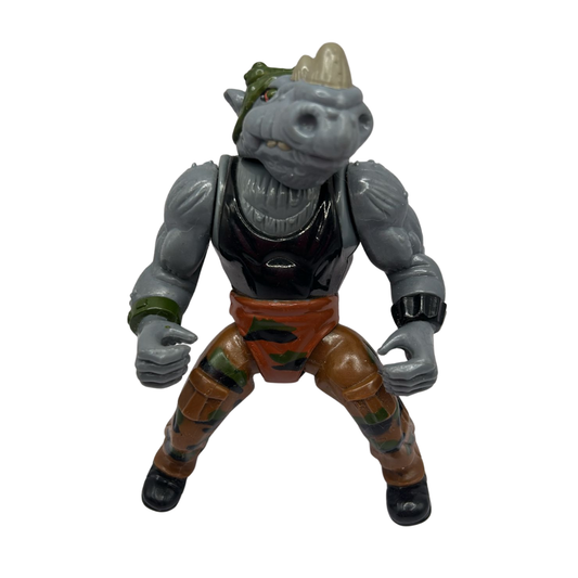 Teenage Mutant Ninja Turtles Rocksteady figure 1988 Playmates TMNT Rhino 335A