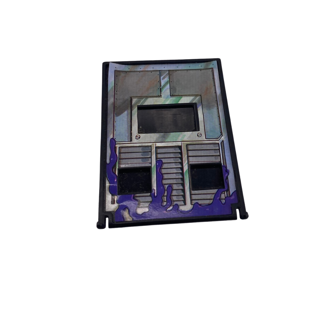 Teenage Mutant Ninja Turtles Technodrome black plastic hatch part 295