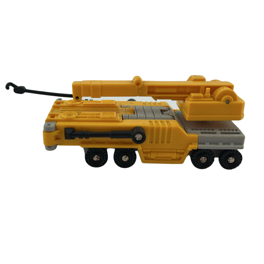 Transformers G1 Erector Micromaster crane not complete 187