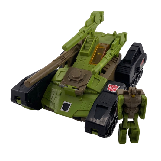 Transformers G1 Hardhead Headmaster complete with Duros some damage 349