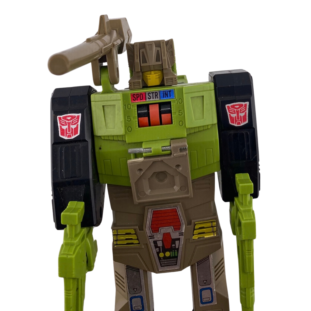 Transformers G1 Hardhead Headmaster complete with Duros some damage 349