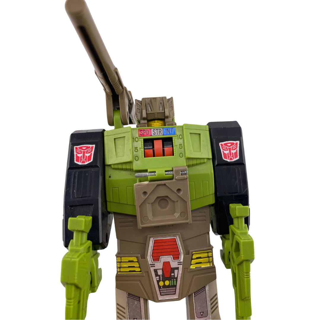 Transformers G1 Hardhead Headmaster complete with Duros some damage 349