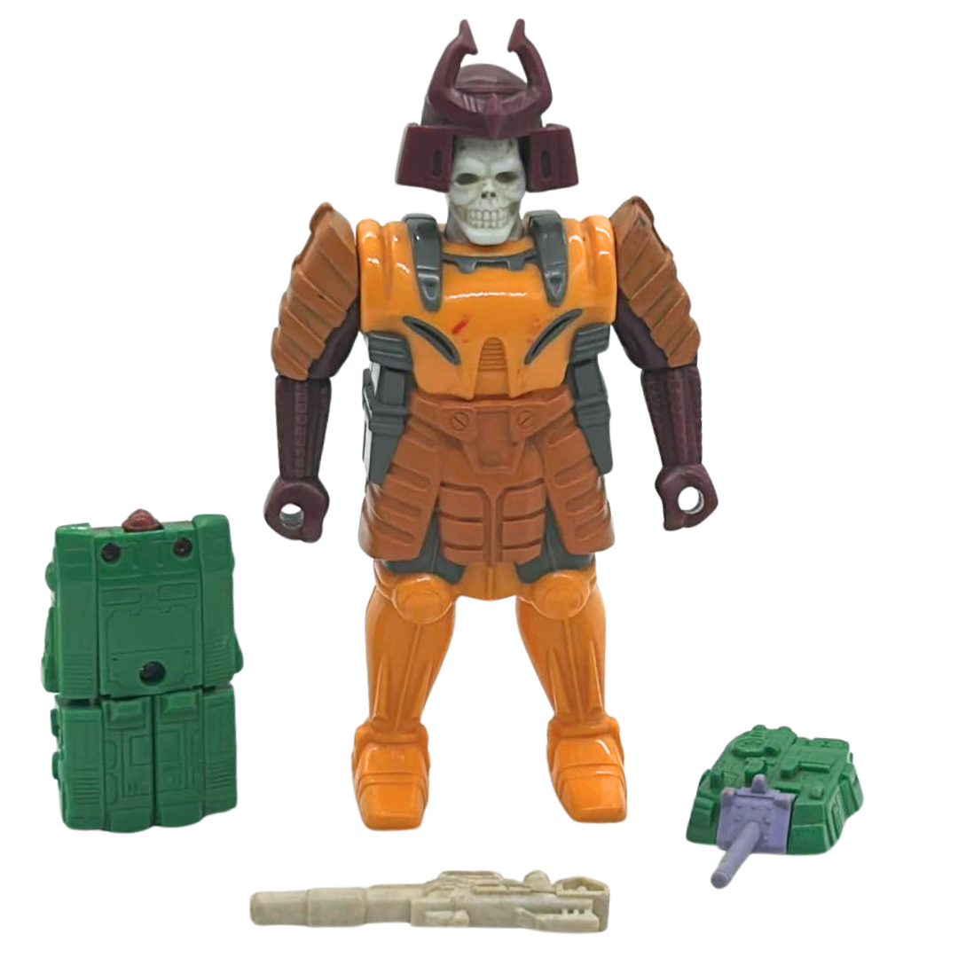 Transformers G1 Bludgeon complete Pretender Decepticon 445