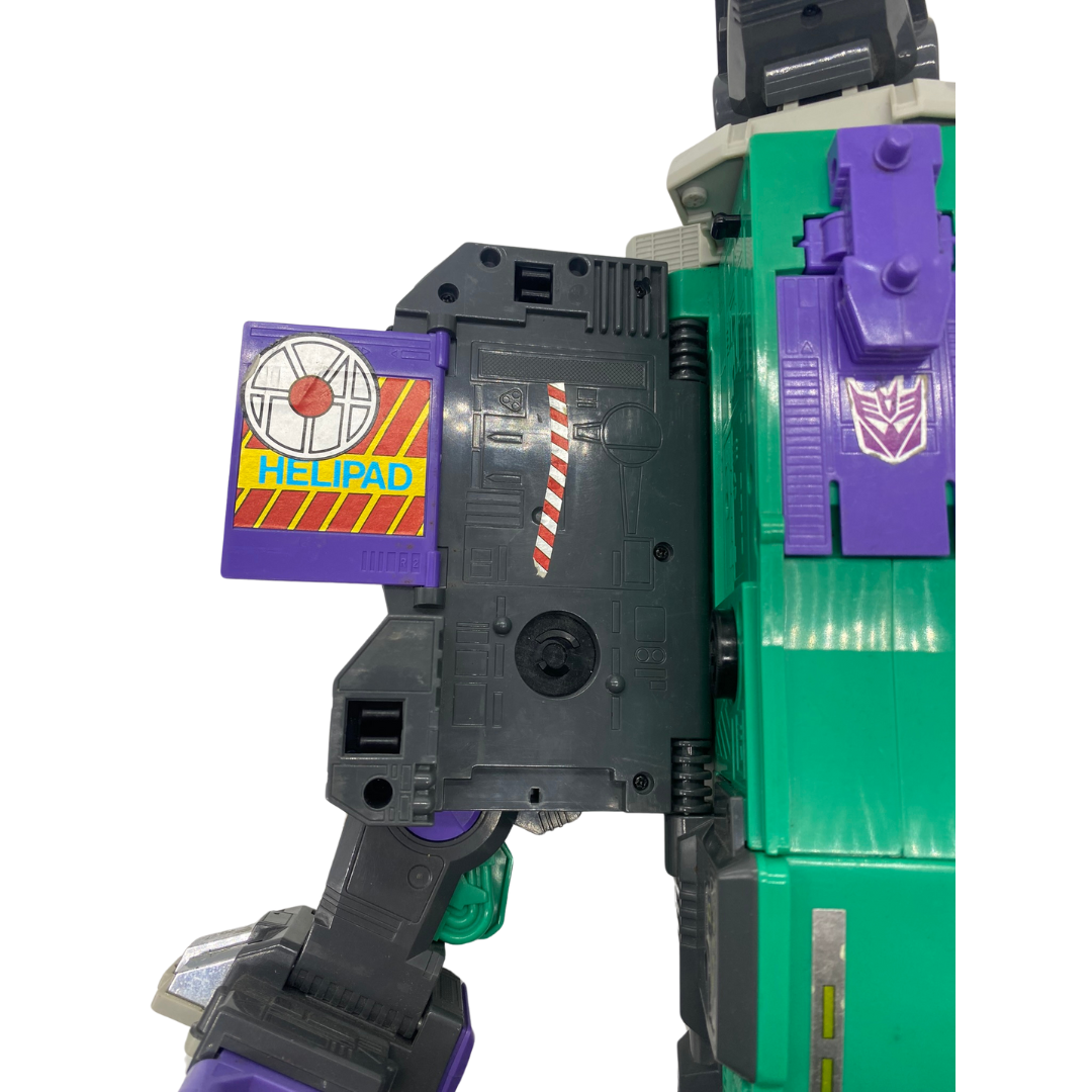 Vintage Transformers G1 Trypticon Decepticon (some damage not working)