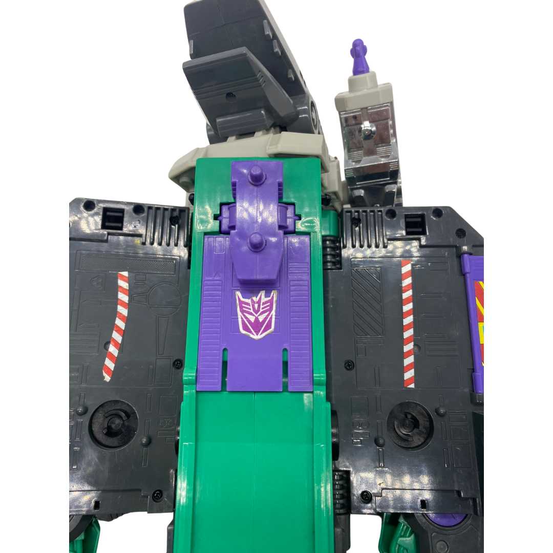 Vintage Transformers G1 Trypticon Decepticon (some damage not working)