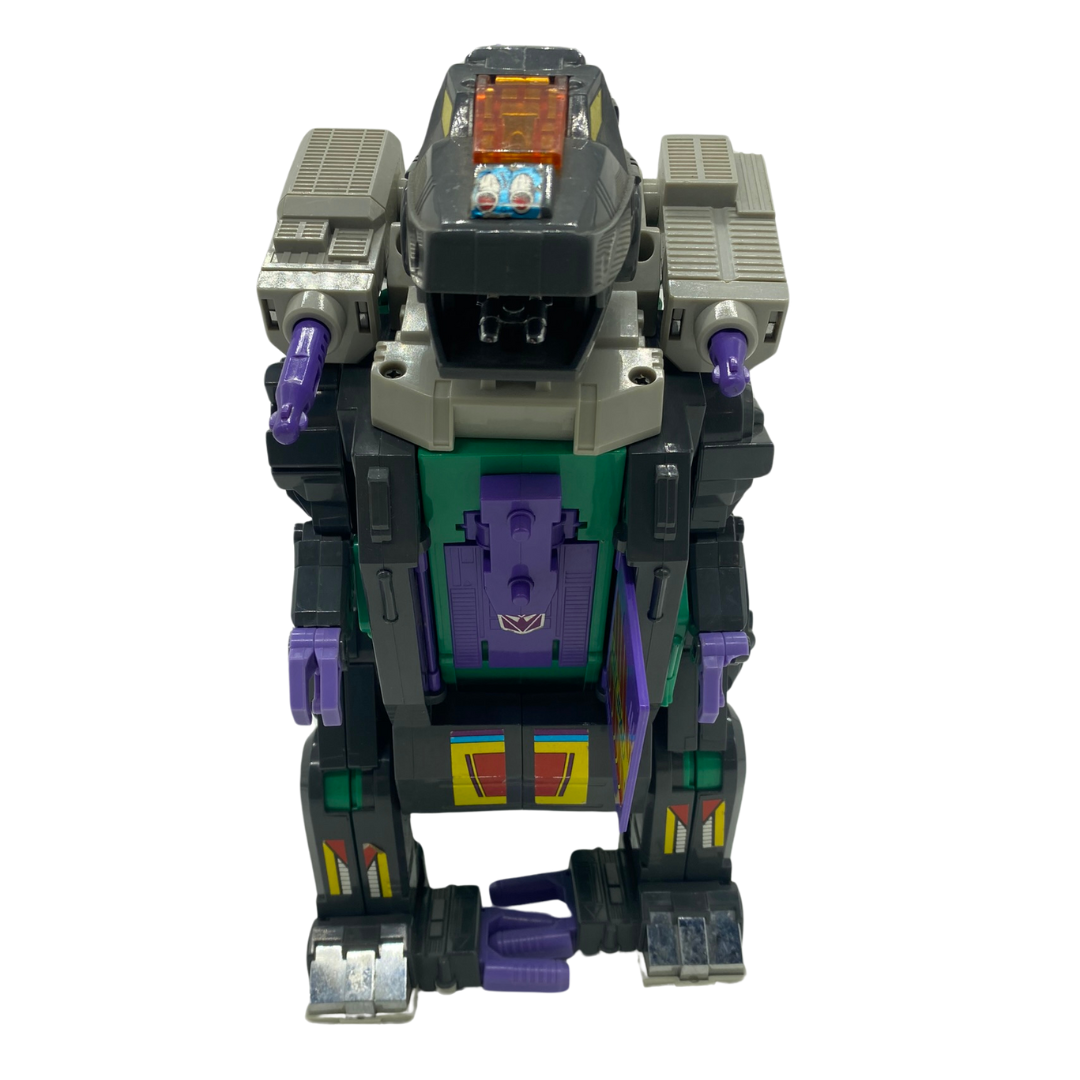 Vintage Transformers G1 Trypticon Decepticon (some damage not working)