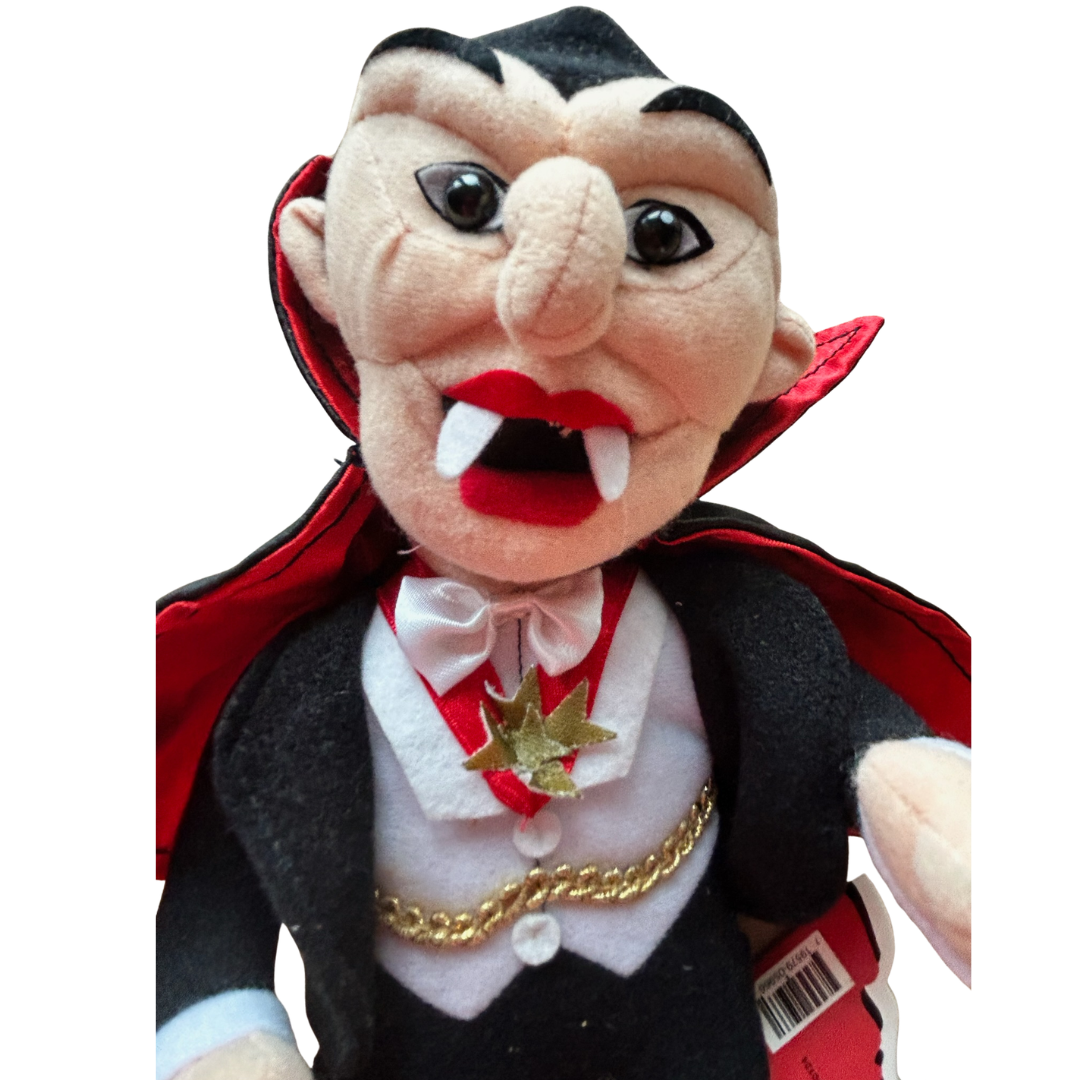Universal Studios Monsters Dracula plush soft toy 1999 by Stuffins Horror genre