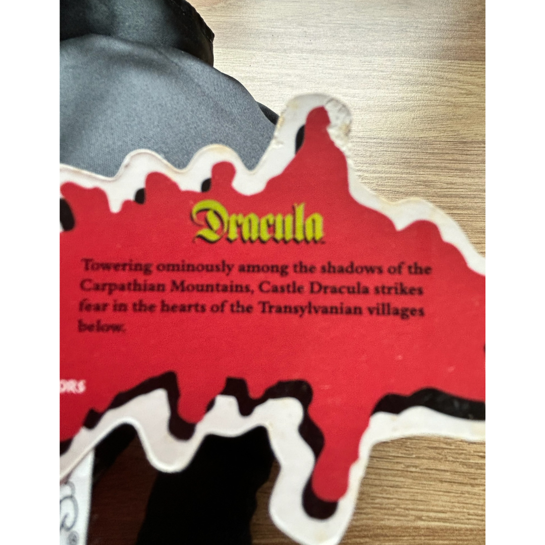 Universal Studios Monsters Dracula plush soft toy 1999 by Stuffins Horror genre