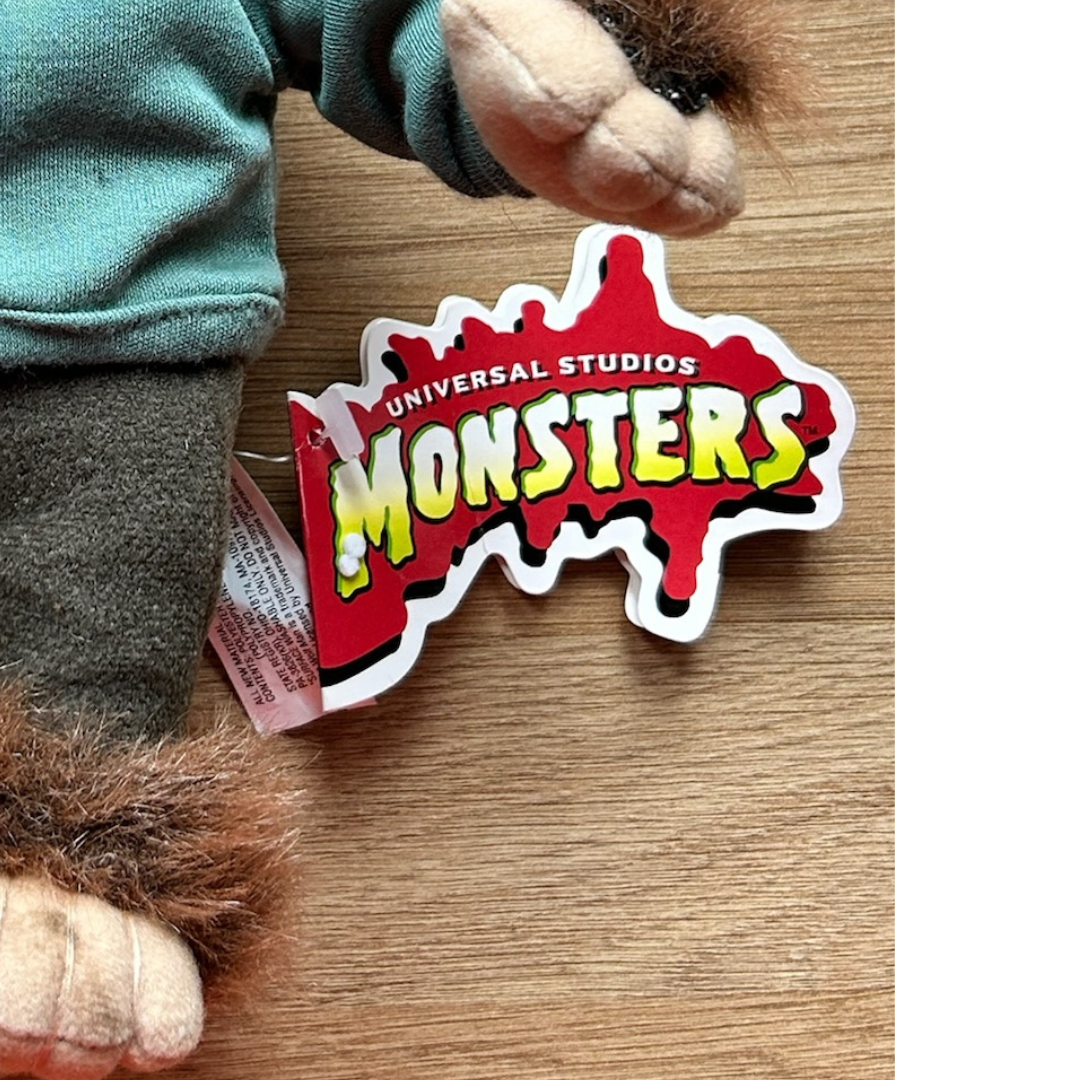 Universal Studios Monsters Wolf Man plush soft toy 1999 by Stuffins Horror genre werewolf