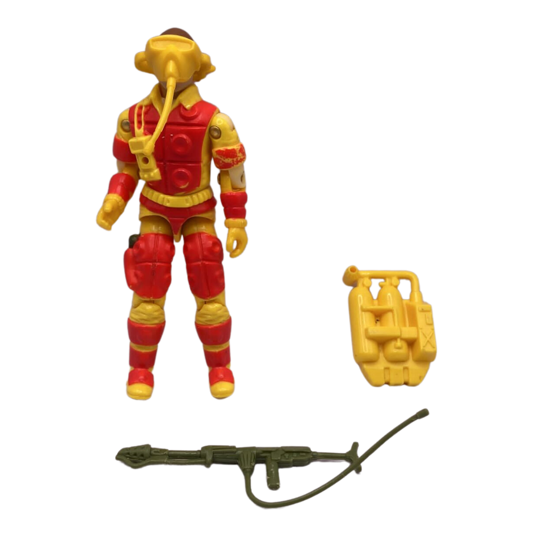 GI Joe, Action Force Blowtorch figure near complete 206