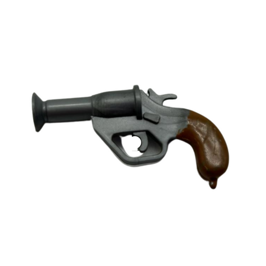 Vintage Action Man flare gun light brown grip