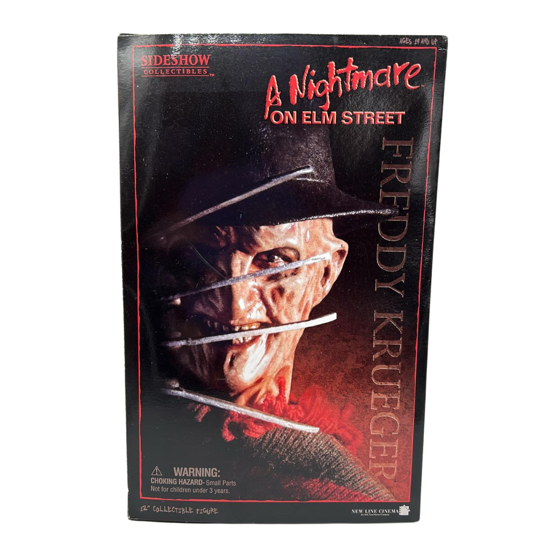 Sideshow Collectibles A Nightmare On Elm Street Freddy Krueger 12" Figure Boxed