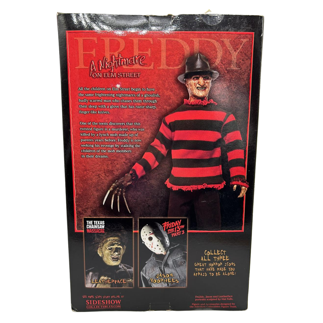 Sideshow Collectibles A Nightmare On Elm Street Freddy Krueger 12" Figure Boxed