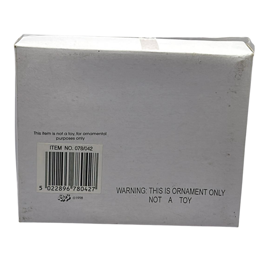 Dolls house bookcase ornament in box 1998  item 078/042 8