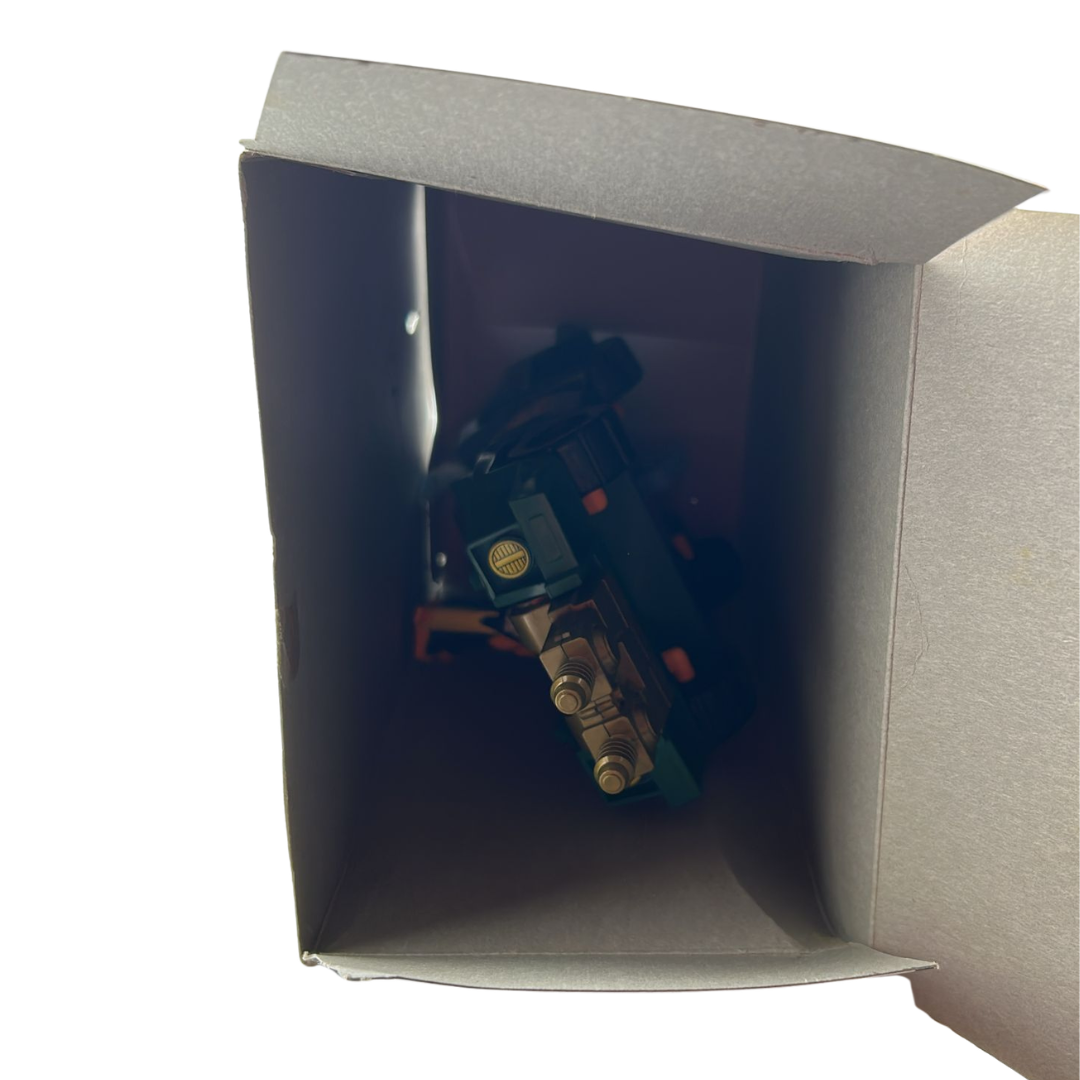 Transformers G1 Action Master Sprocket & Attack Cruiser with box not complete