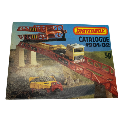 Matchbox toys 1981 - 1982 toy catalogue, product catalogue 102