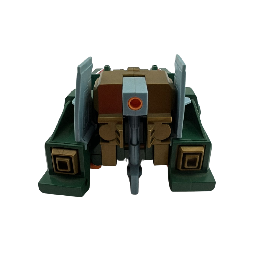 Transformers G1 Action Master Sprocket & Attack Cruiser with box not complete