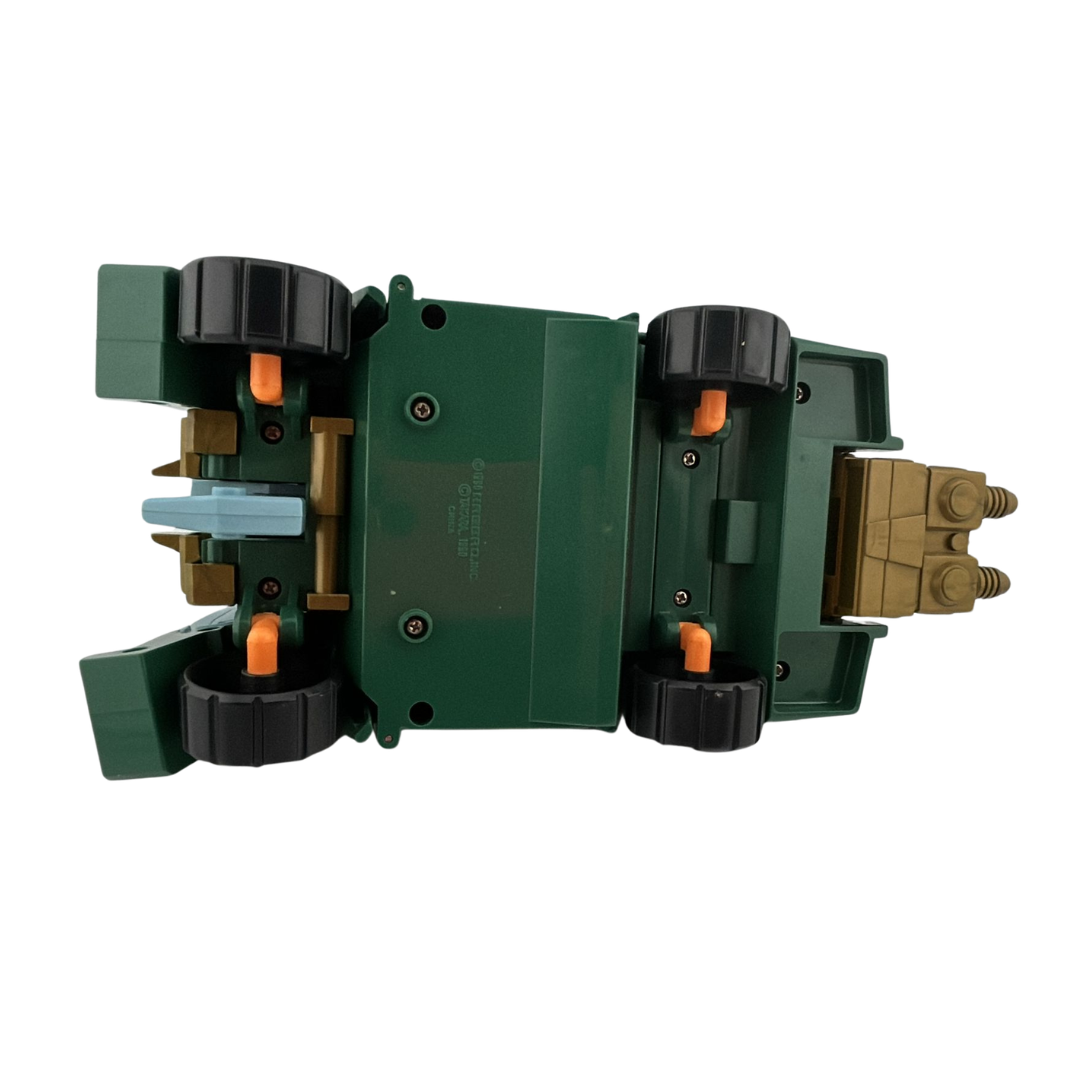 Transformers G1 Action Master Sprocket & Attack Cruiser with box not complete