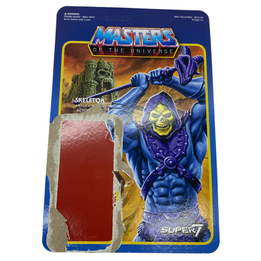 He-Man Skeletor Super 7 backing card 2015