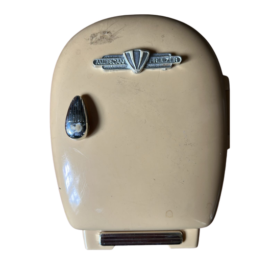 Vintage cream Beetland Lil Mini Fridge office Accessories  1987 Korea