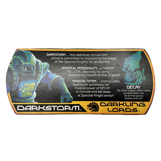 Visionaries Darkstorm figure filecard, backing card information