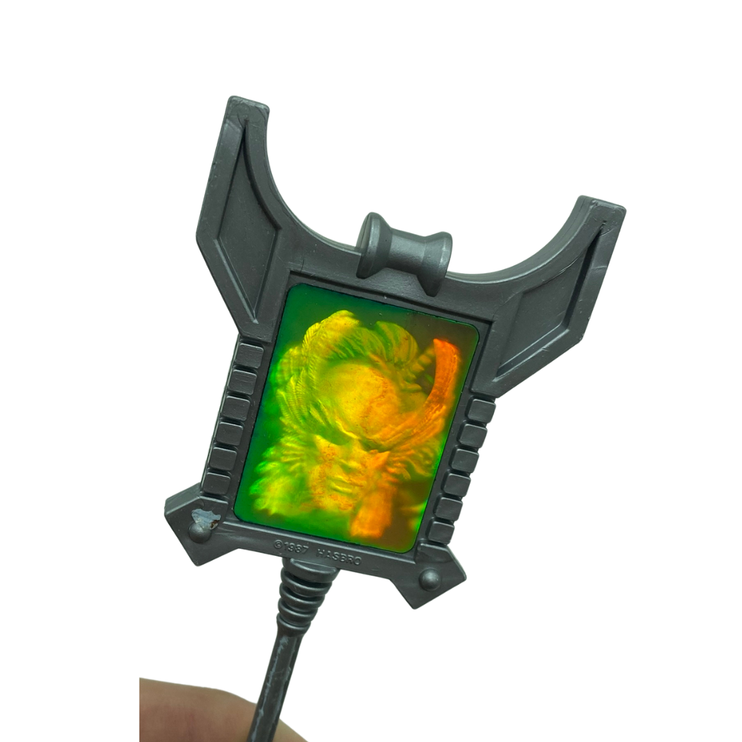 Visionaries Leoric staff factory error with Witterquick hologram 684