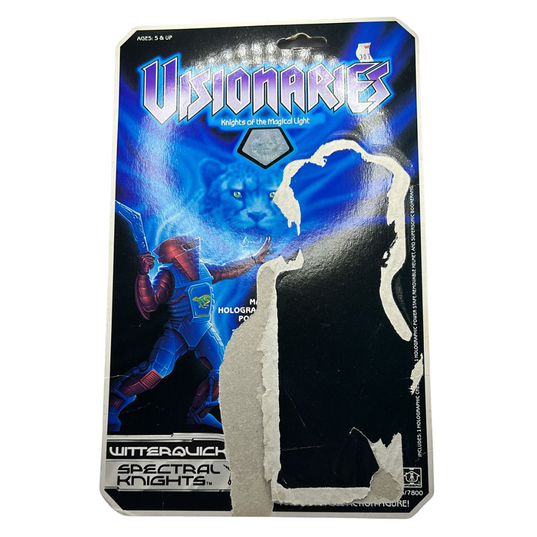 Visionaries Spectral Knight Witterquick backing card, filecard